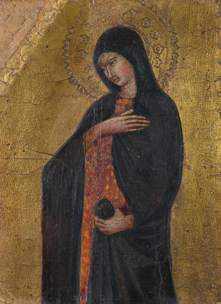 Neitsyt ilmestys tekijältä Giovanni di Paolo