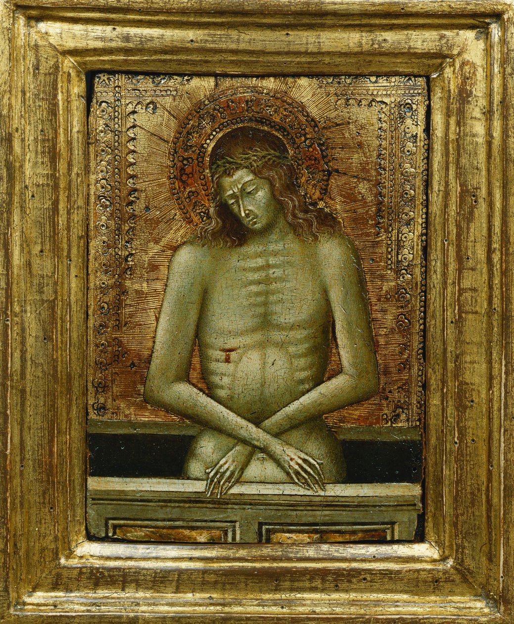 Kristus haudalla, tekijältä Giovanni di Paolo di Grazia