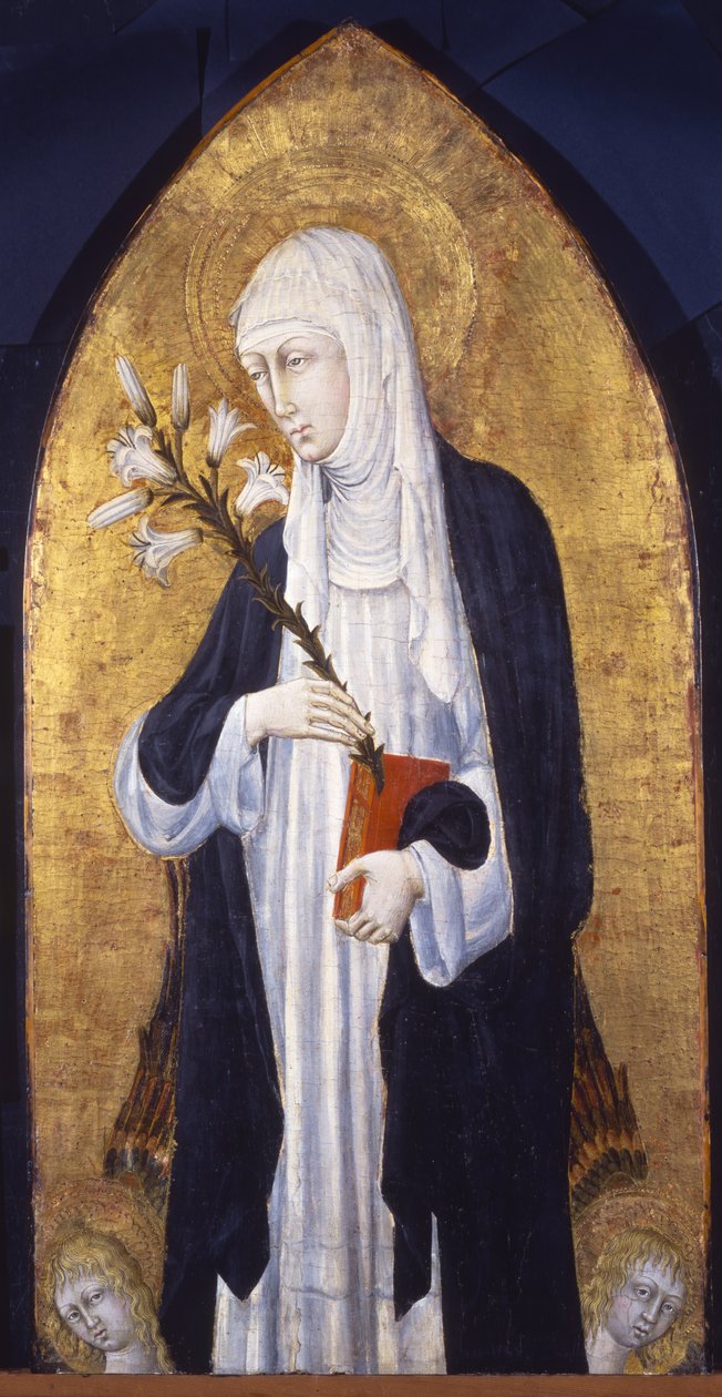 Huonekalut ja erilaiset esineet 1100- ja 1300-luvuilta tekijältä Giovanni di Paolo di Grazia