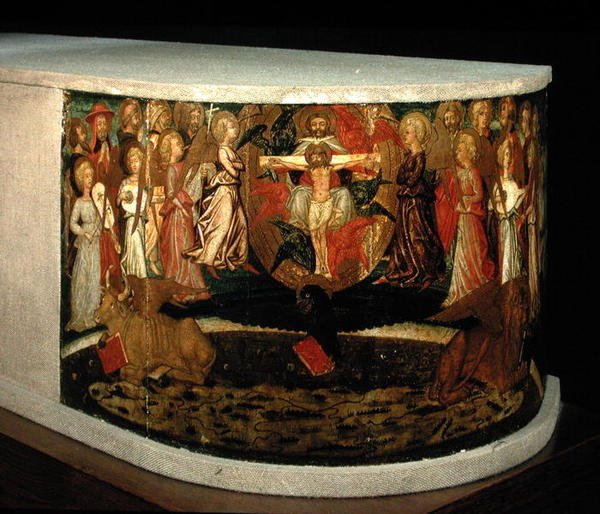 Triumph of Eternity, inspiraationa Petrarchin Triumphs (1304-74) tekijältä Giovanni di Ser Giovanni Scheggia