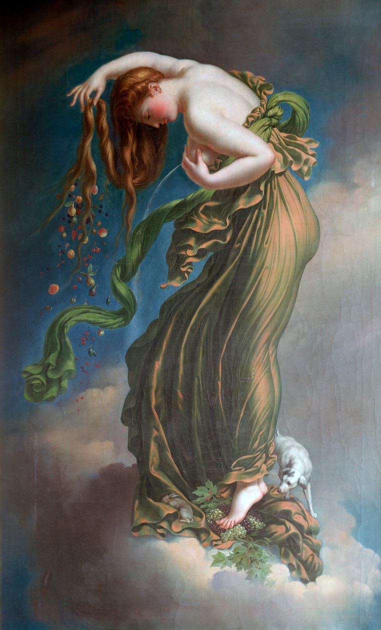 "Syksy", 1887-1924 tekijältä Girodet de Roucy Trioson