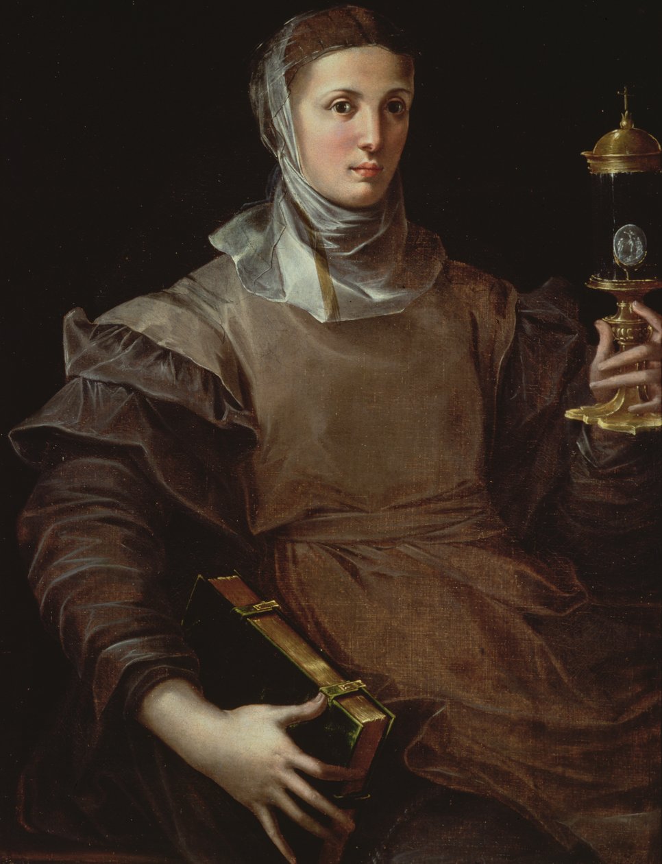 Pyhä Klara, 1530 tekijältä Girolamo Mazzola Bedoli