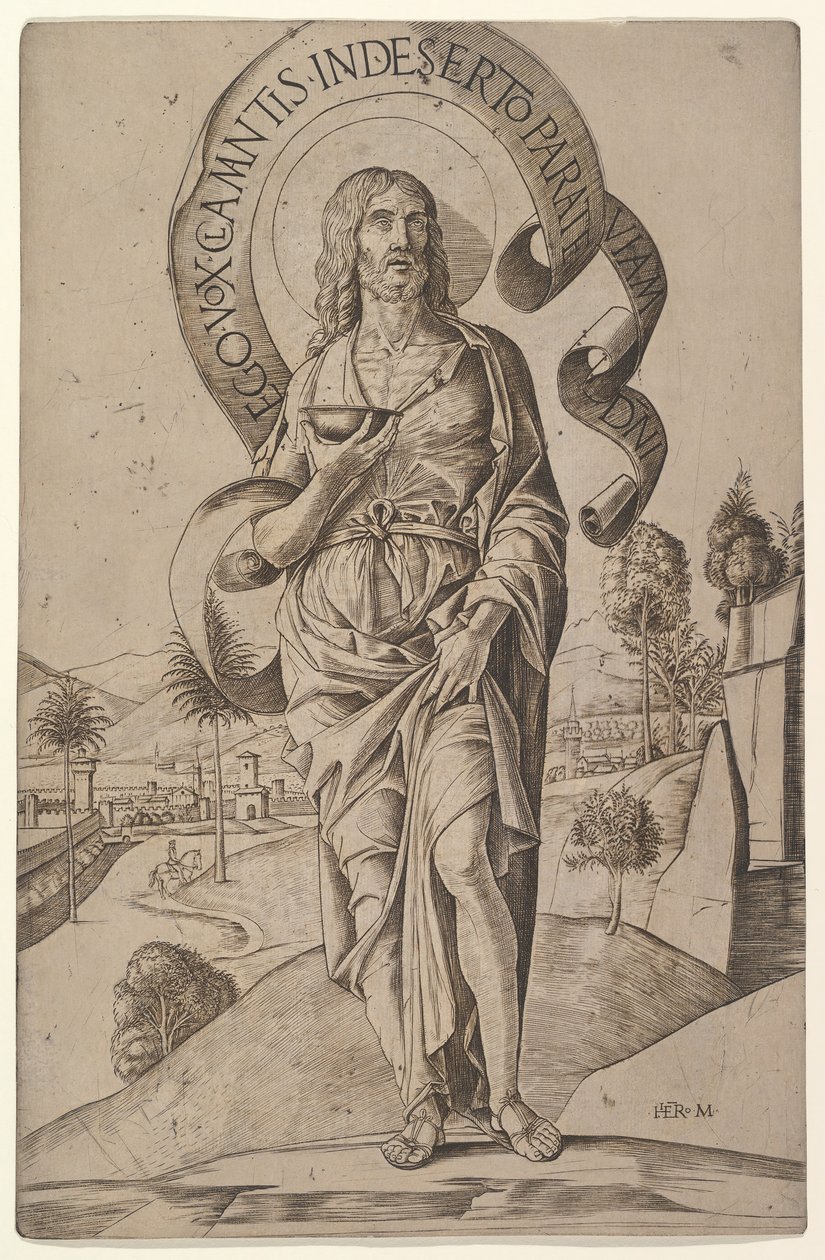 Pyhä Johannes Kastaja, 1500-1506. tekijältä Girolamo Mocetto