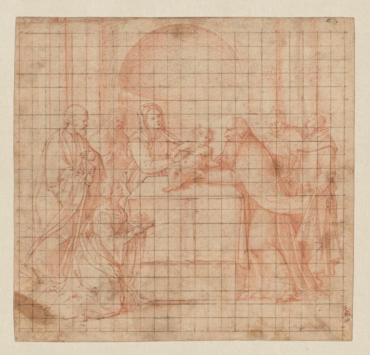 Esitys temppelissä tekijältä Girolamo da Santacroce