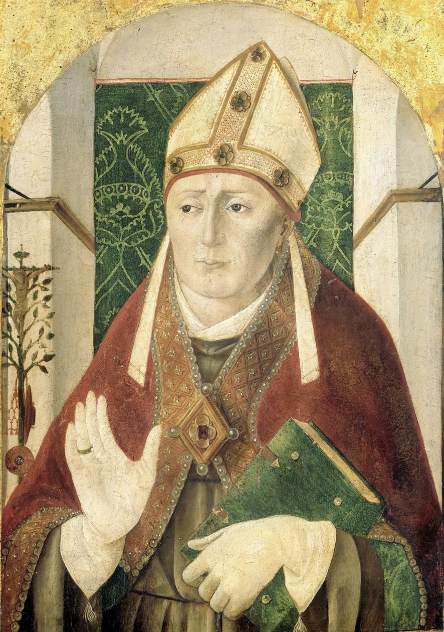 St Bonaventure tekijältä Girolamo da Treviso I (attributed to)