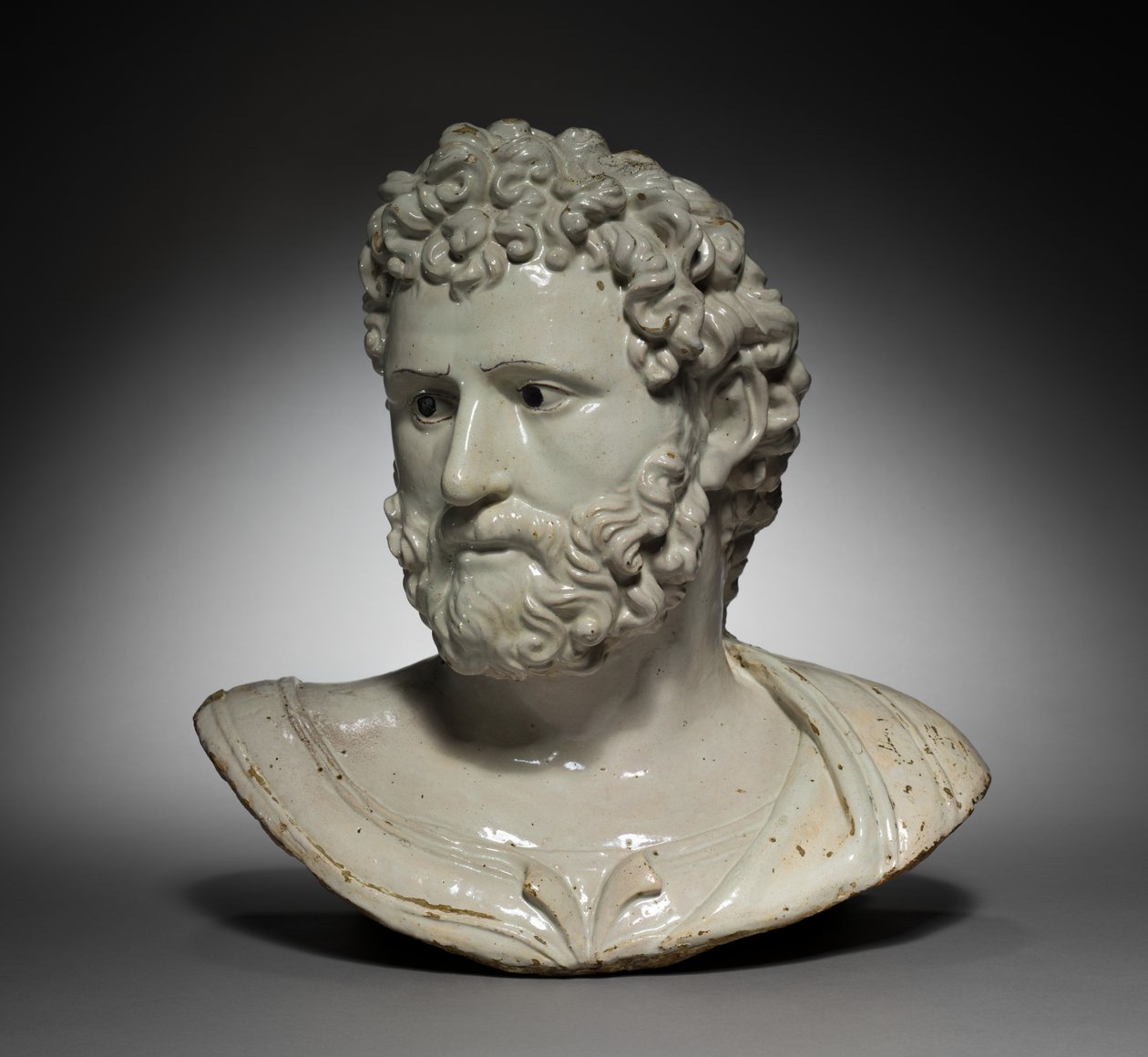 Klassisen sankarin tai keisarin rintakuva tekijältä Girolamo della Robbia