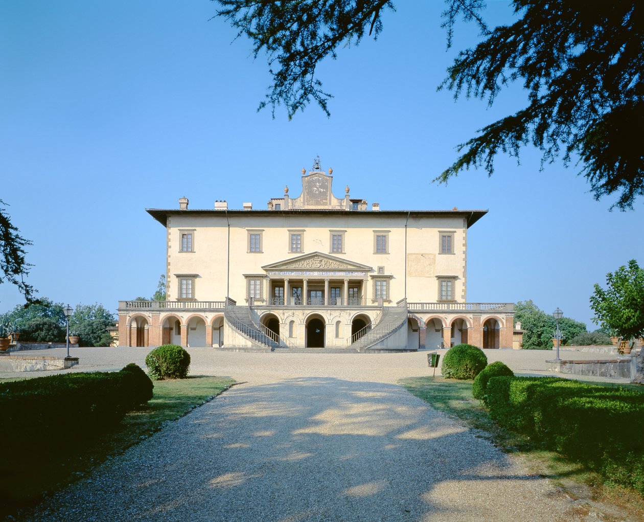 Medici Villa of Poggio a Caiano, 1480 tekijältä Giuliano Giamberti da Sangallo