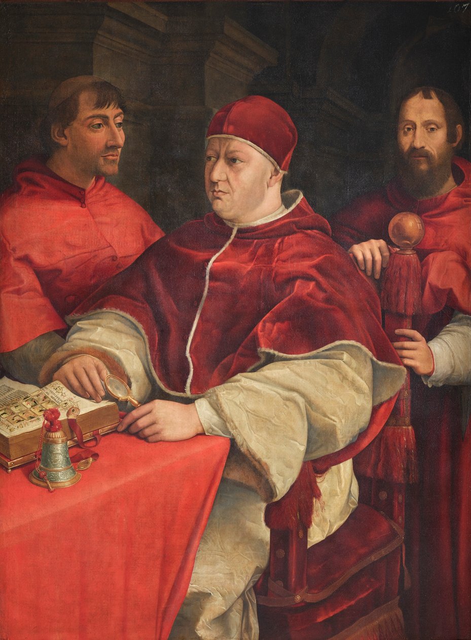 Italian kieli: Muotokuva paavi Leo X de
