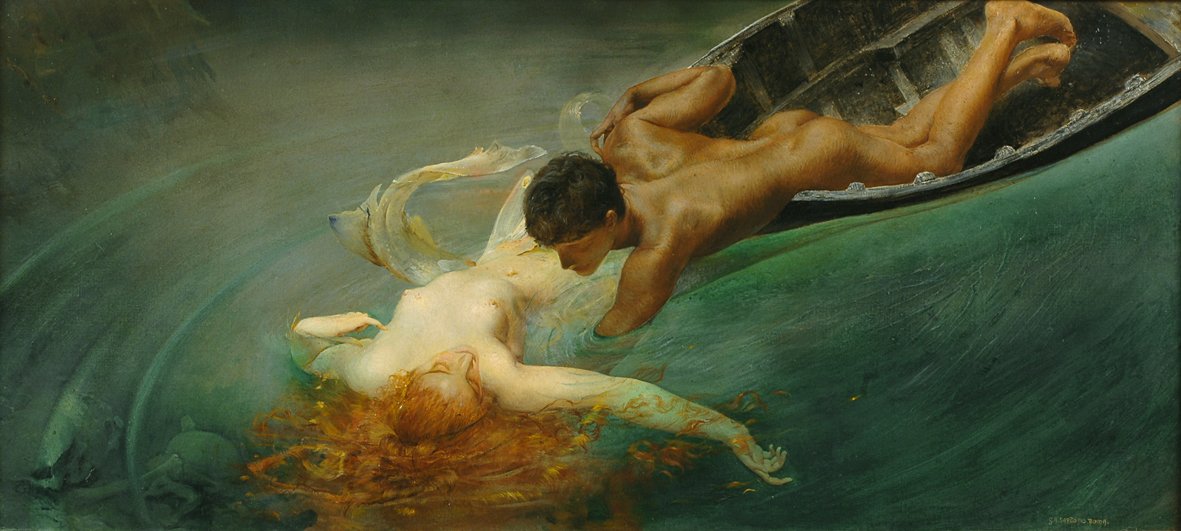 La Sirena tekijältä Giulio Aristide Sartorio