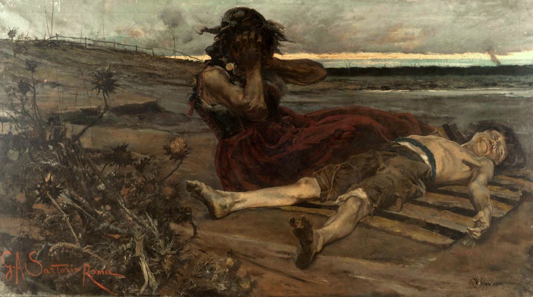 Malaria tekijältä Giulio Aristide Sartorio