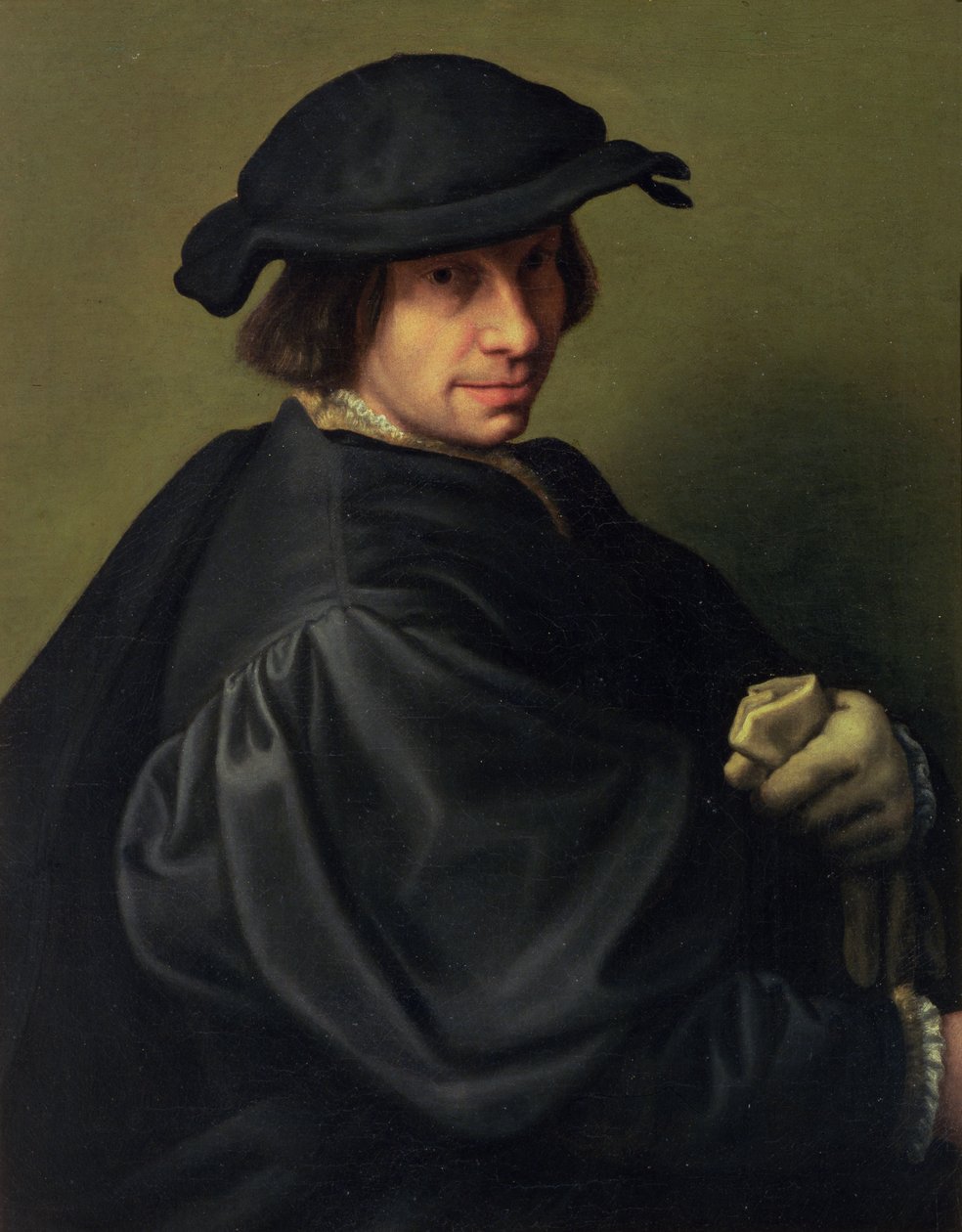 Taiteilijan isän Galeazzo Campin (1475-1536) muotokuva, n. 1530-40 tekijältä Giulio Campi
