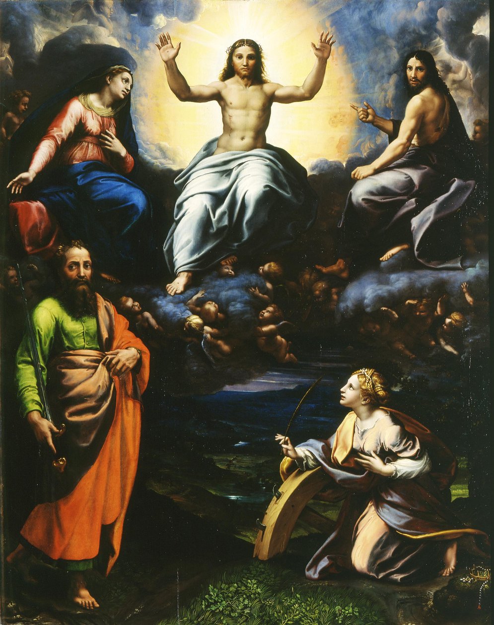 Deesis tekijältä Giulio Romano