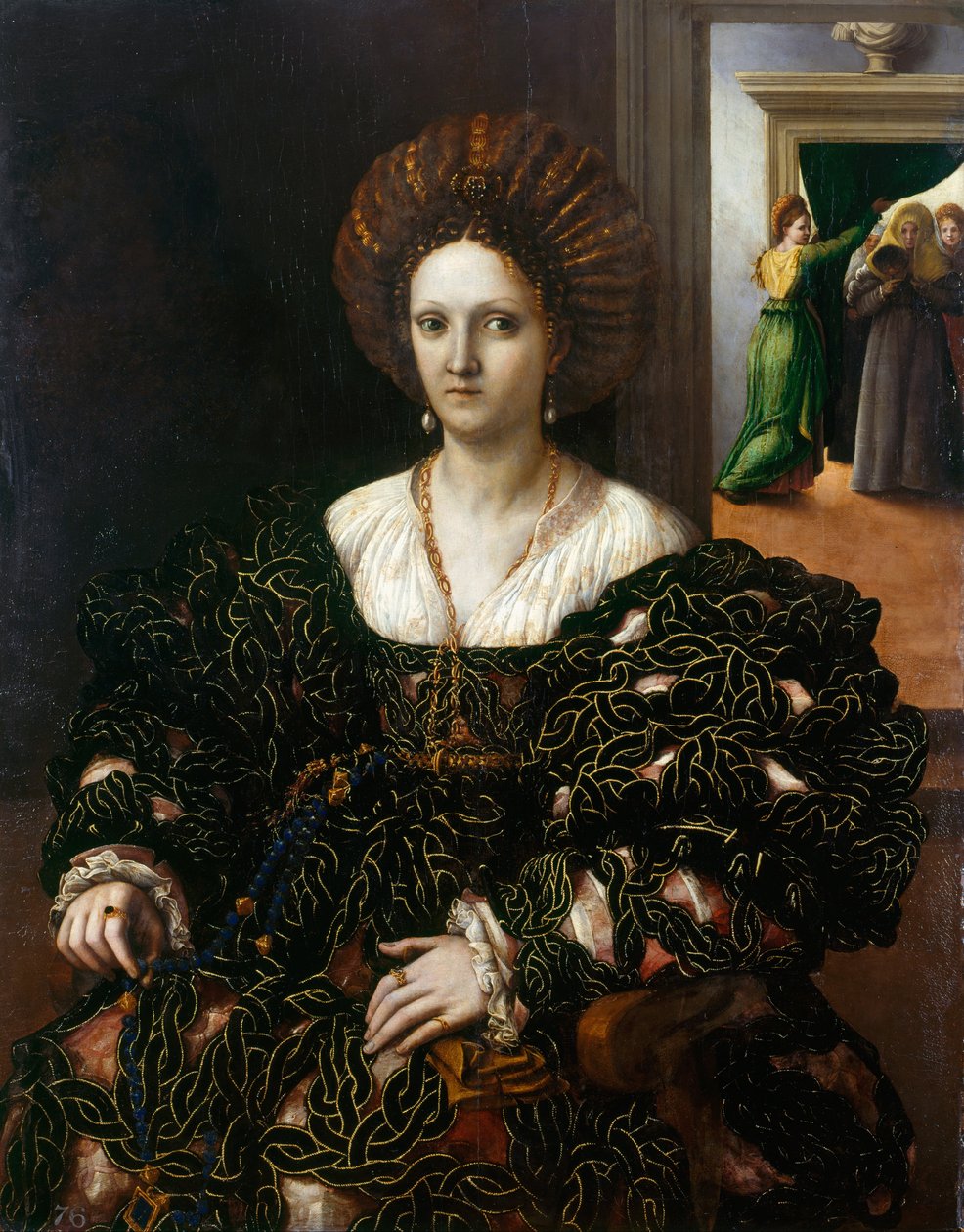 Margherita Paleologo (1510-66) tekijältä Giulio Romano