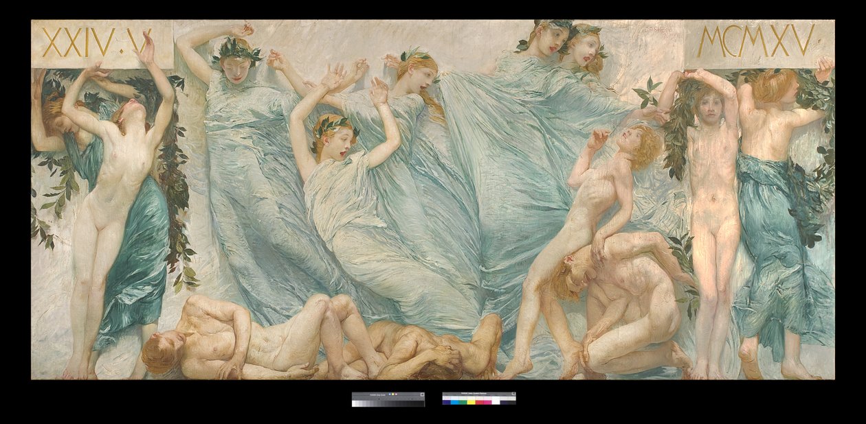 Herääminen, 1904-23 tekijältä Giulio Aristide Sartorio