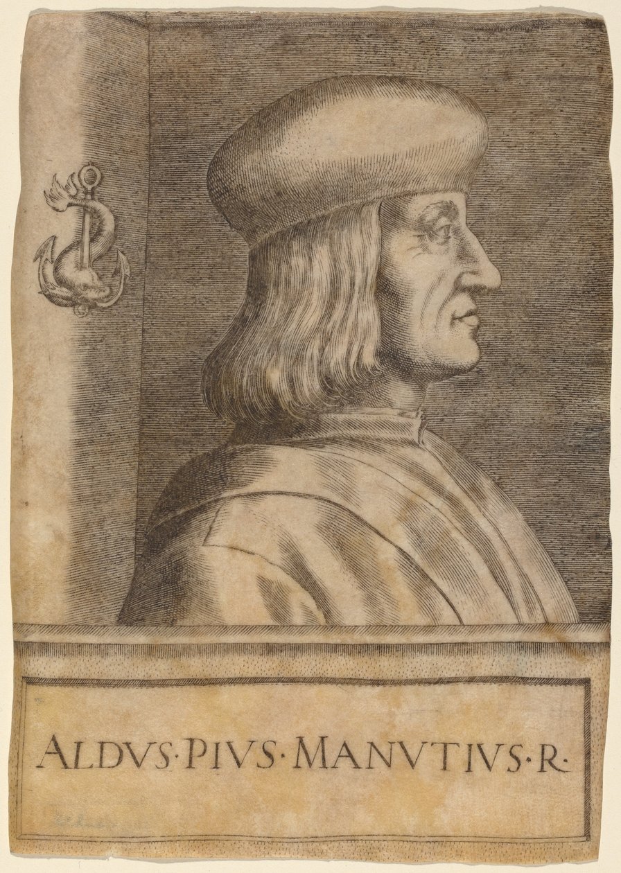 Aldus Pius Manutius tekijältä Giulio Campagnola