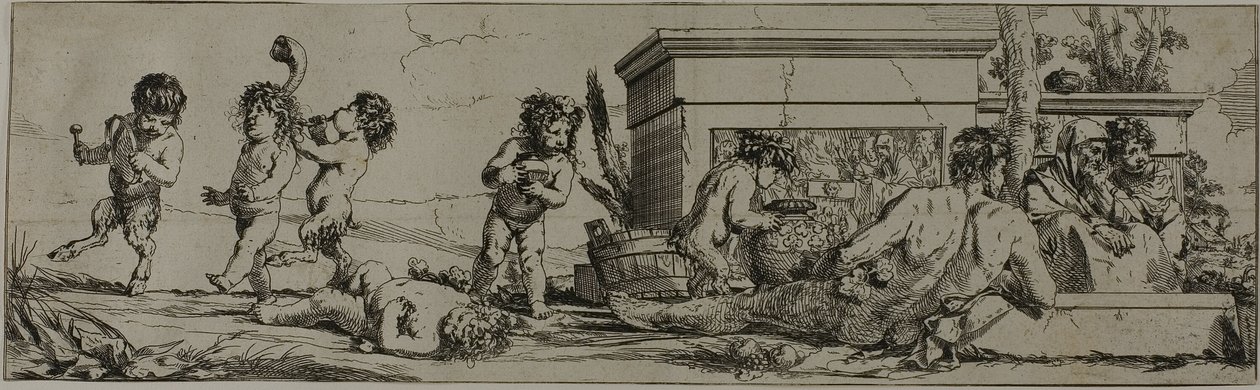 Bacchanal tekijältä Giulio Carpioni