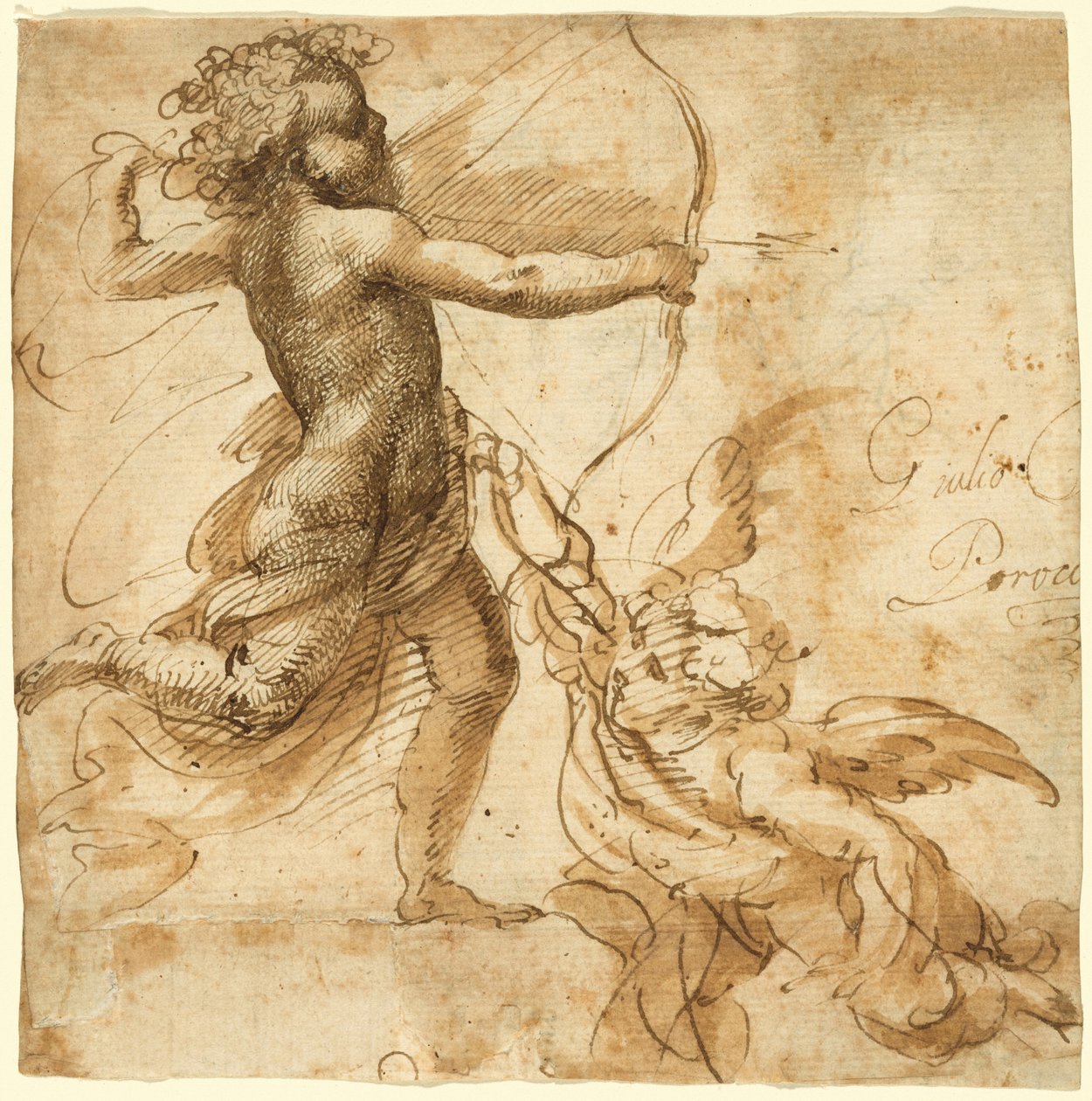 Cupid tekijältä Giulio Cesare Procaccini