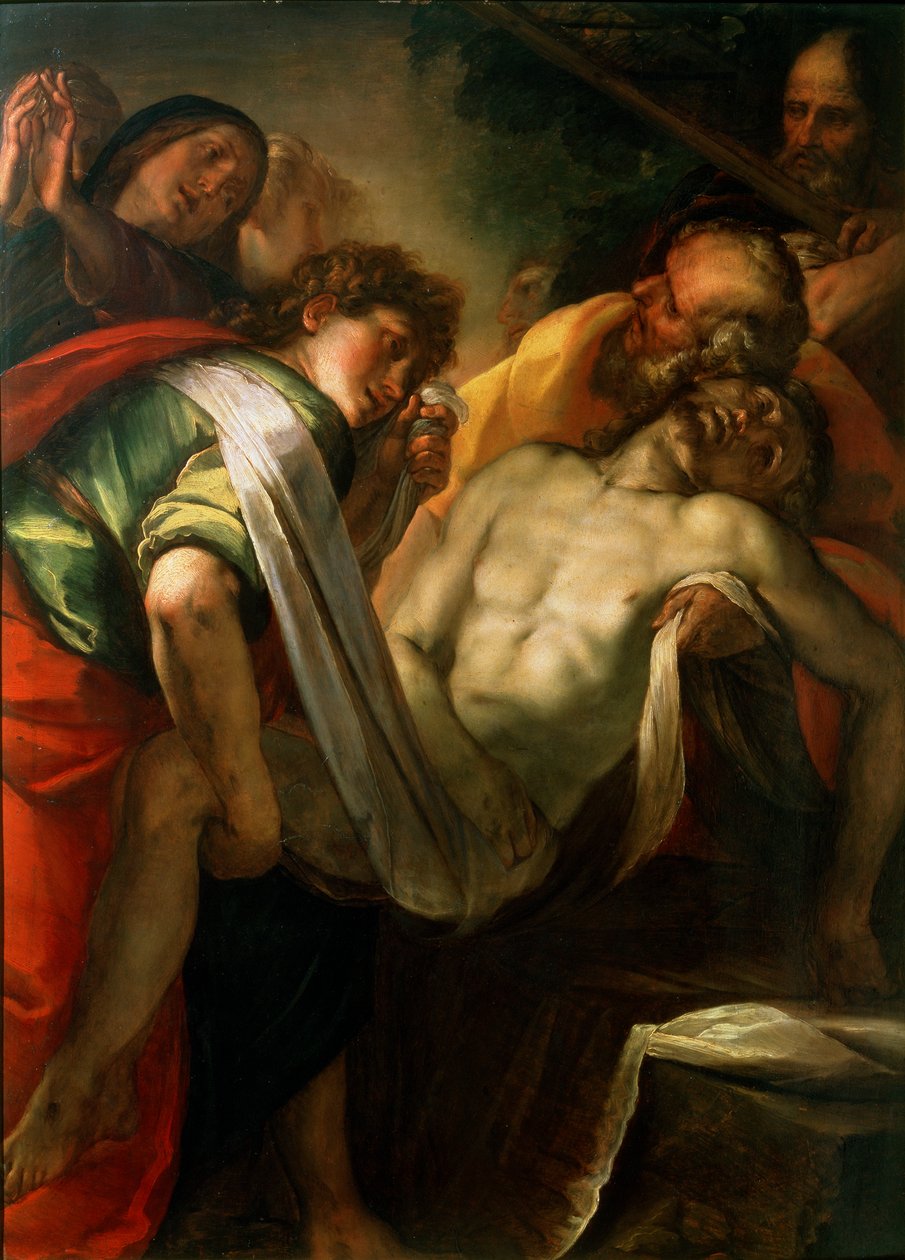 Kristuksen hautaus, 1620-luku tekijältä Giulio Cesare Procaccini