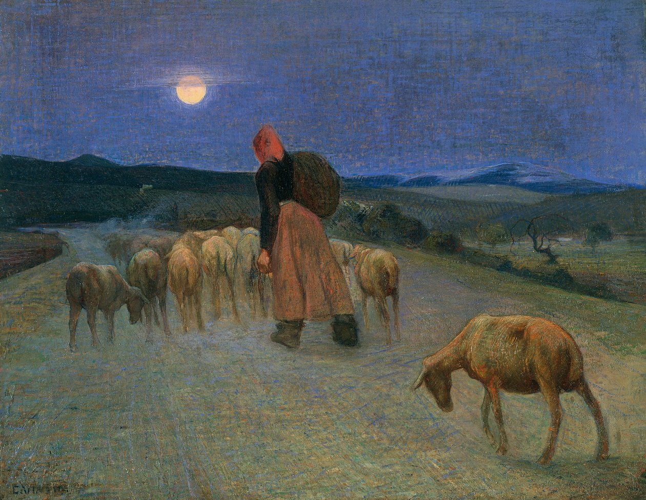 Takaisin taitteeseen (öljy kankaalle) tekijältä Giulio Cesare Vinzio