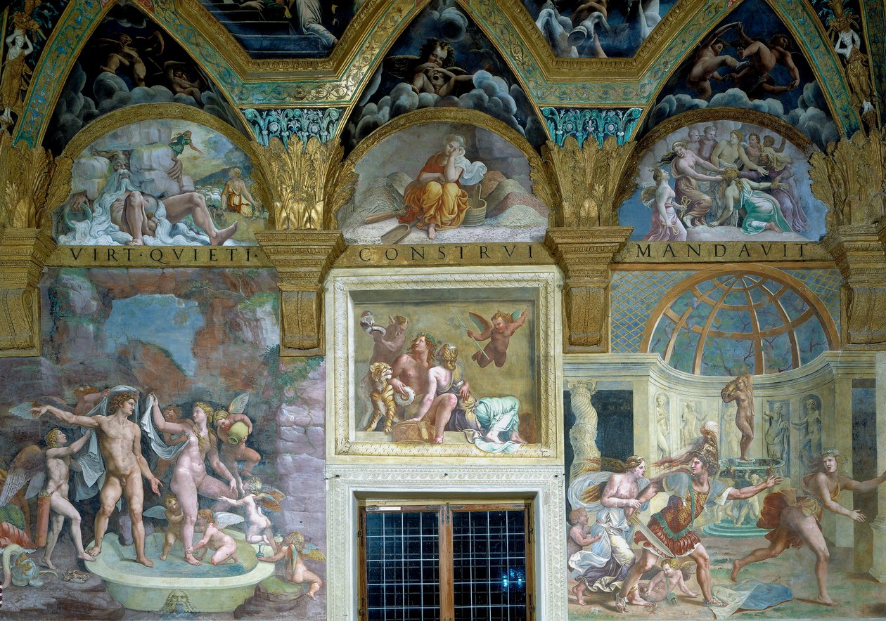 Kuvaukset jumalaisista rakkaudesta, Psyche Room tekijältä Giulio Romano
