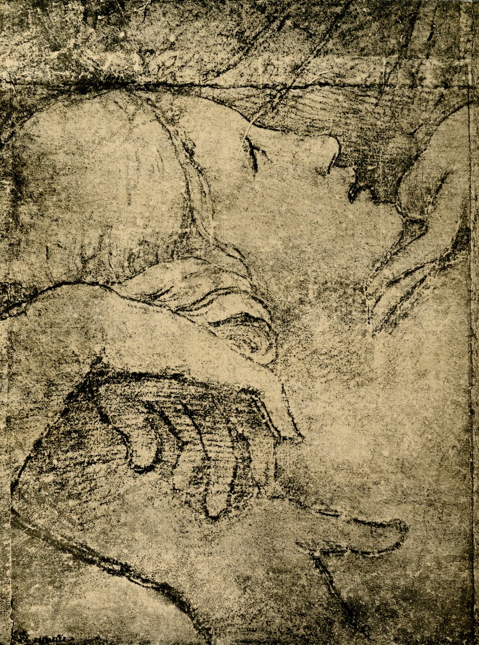 Venus, Adoniksen imartelemana, - tekijältä Giulio Romano
