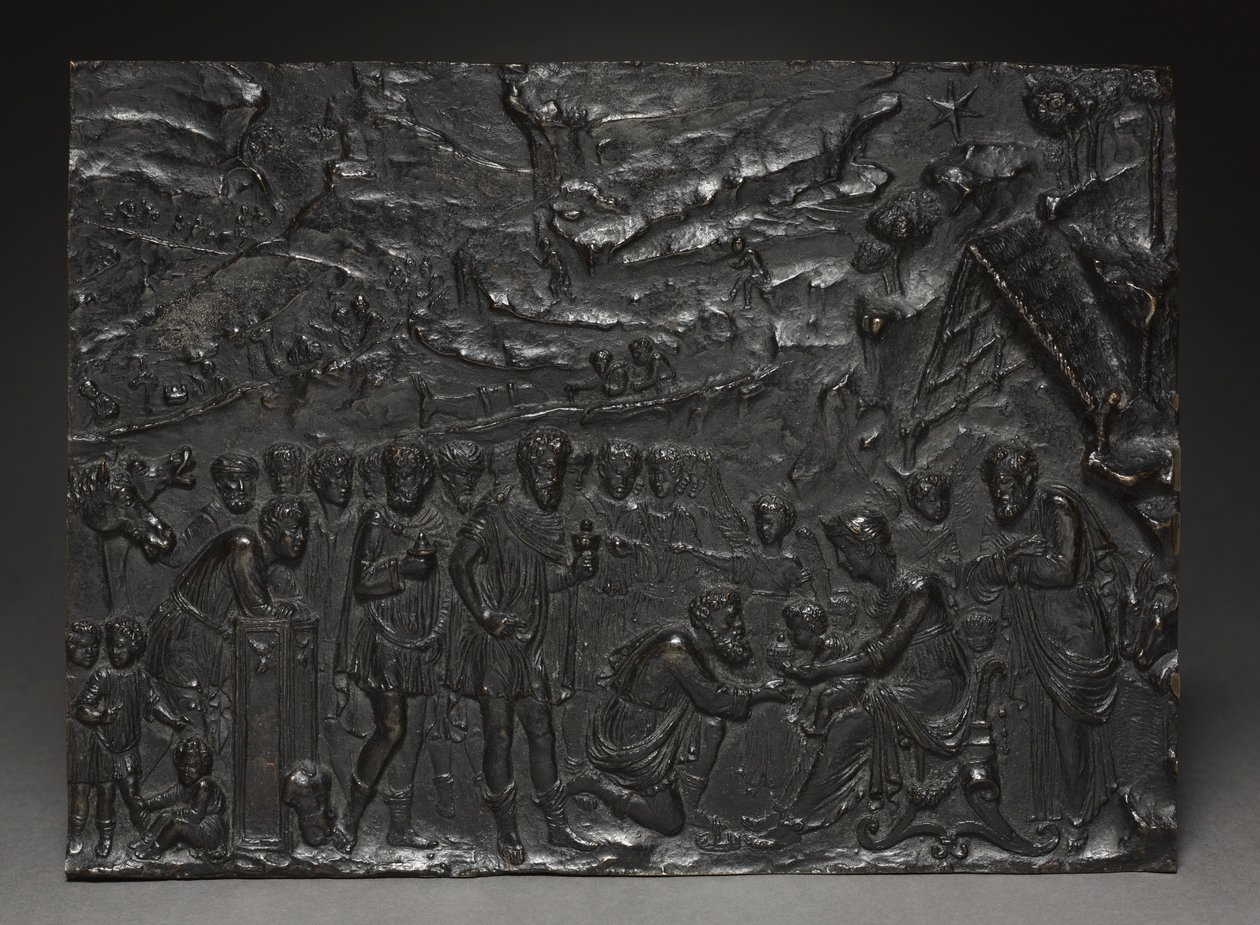 Maagien palvonta, n. 1500-1525. tekijältä Giulio della Torre