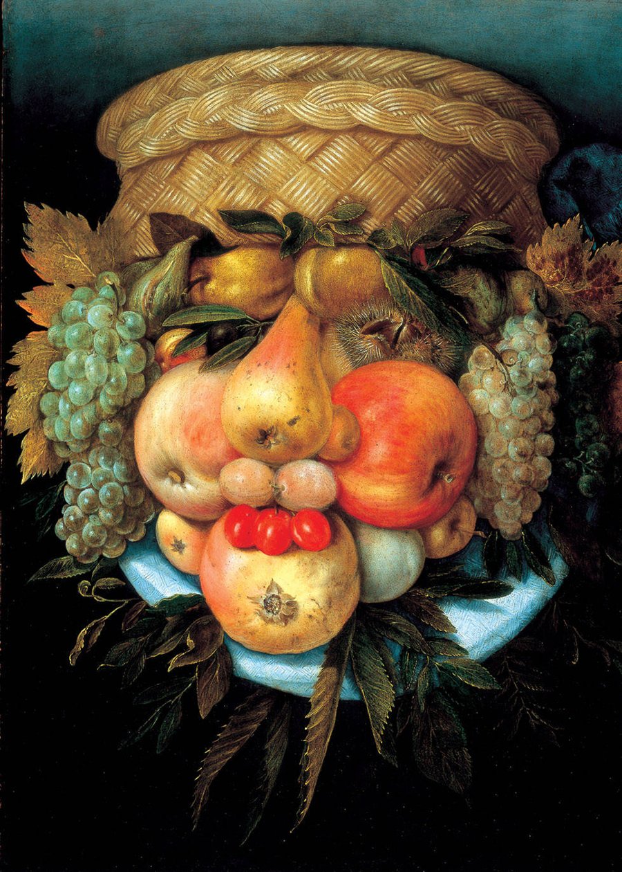 Hedelmäkori tekijältä Giuseppe Arcimboldo