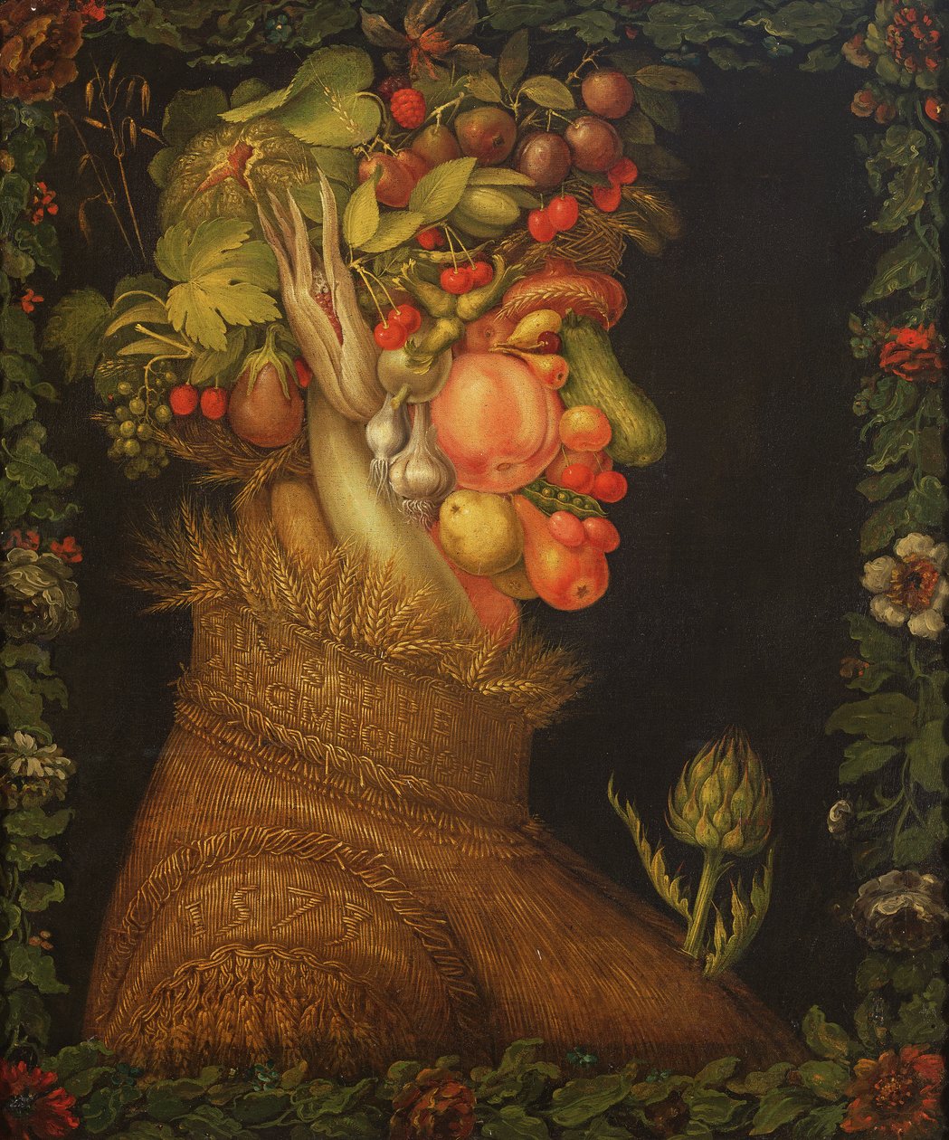 Kesä, 1573 tekijältä Giuseppe Arcimboldo