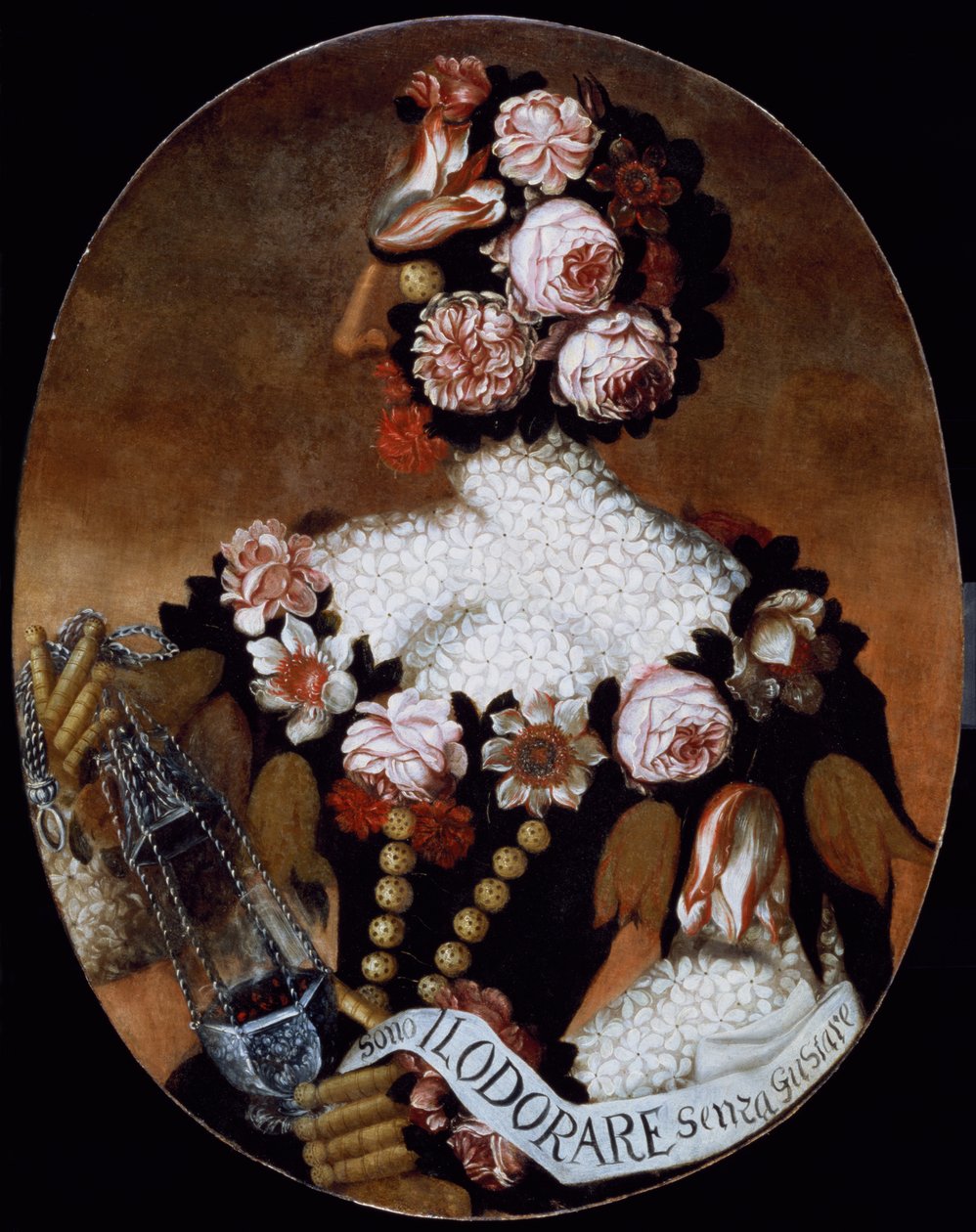 Hajuaisti (paneeli) tekijältä Giuseppe Arcimboldo