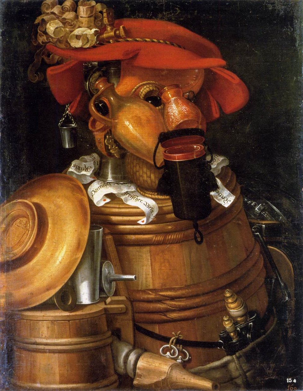 Tarjoilija tekijältä Giuseppe Arcimboldo