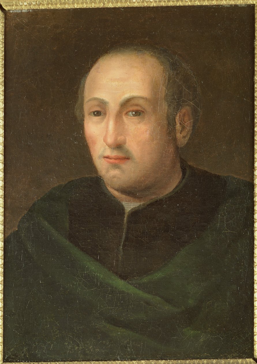 Christopher Columbus (n. 1451-1506), maalauksen jälkeen Uffizissa, 1788 tekijältä Giuseppe Calendi