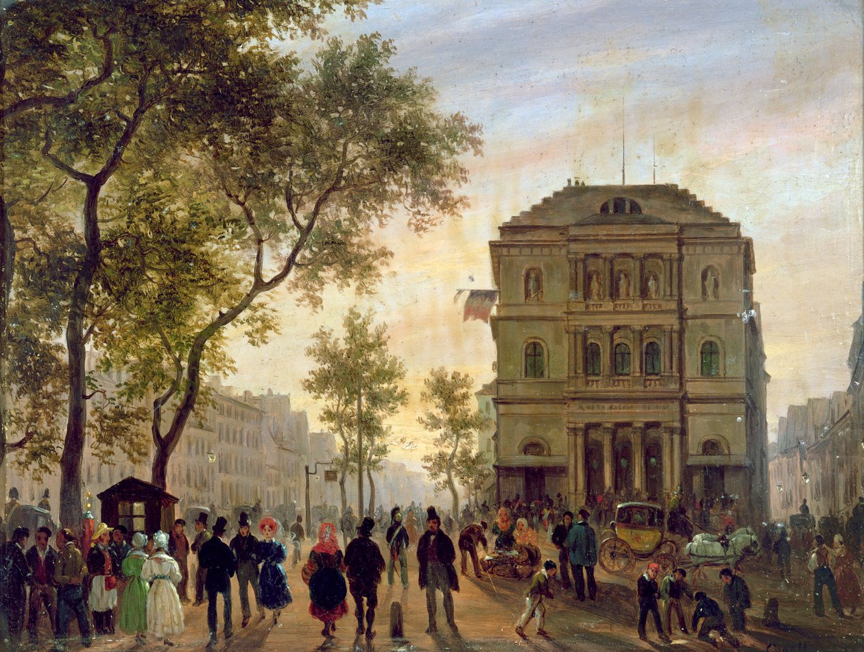 Boulevard Saint-Martin ja Theatre de l