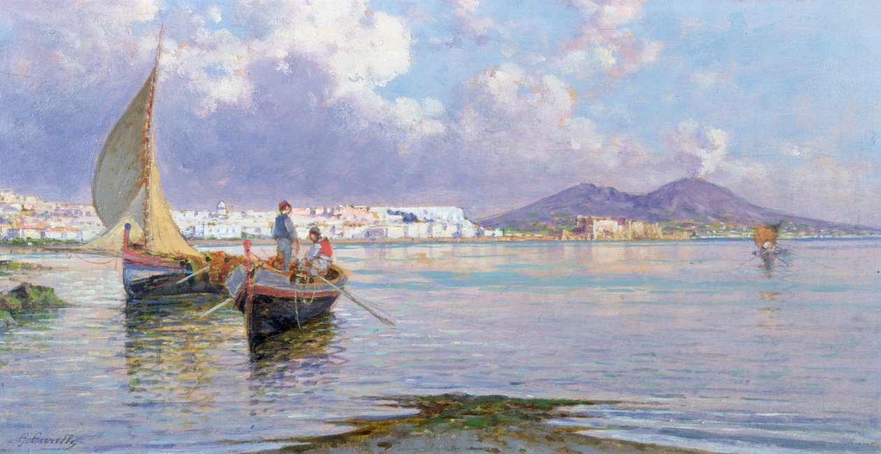 Napoli, Mergellinasta tekijältä Giuseppe Carelli