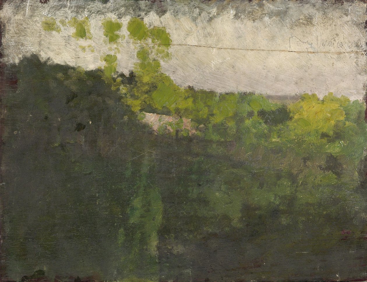Der Teich im Bois de Boulogne tekijältä Giuseppe de Nittis