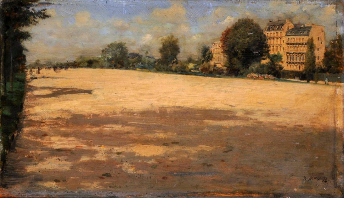 MaisemaAvenue du Bois de Boulogne tekijältä Giuseppe de Nittis