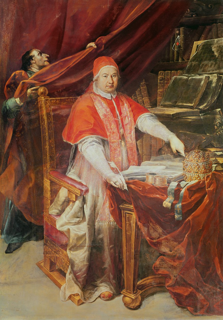Paavi Benedictus XIV tekijältä Giuseppe Maria Crespi