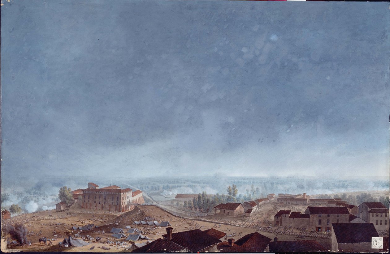 Battaglia di Fombio tekijältä Giuseppe Pietro Bagetti