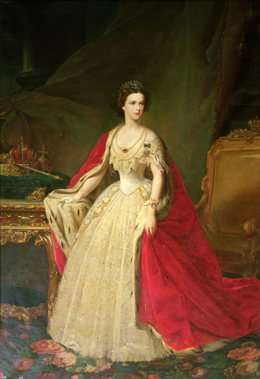 Keisarinna Elisabet (1837-98), Baijerin osavaltio tekijältä Giuseppe Sogni