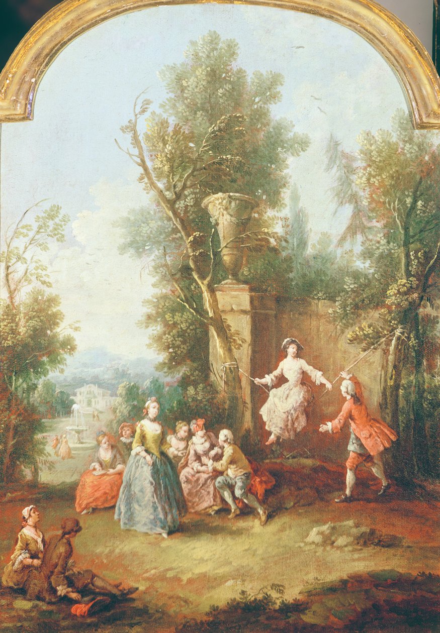 Swing, n. 1765-70 tekijältä Giuseppe Zais