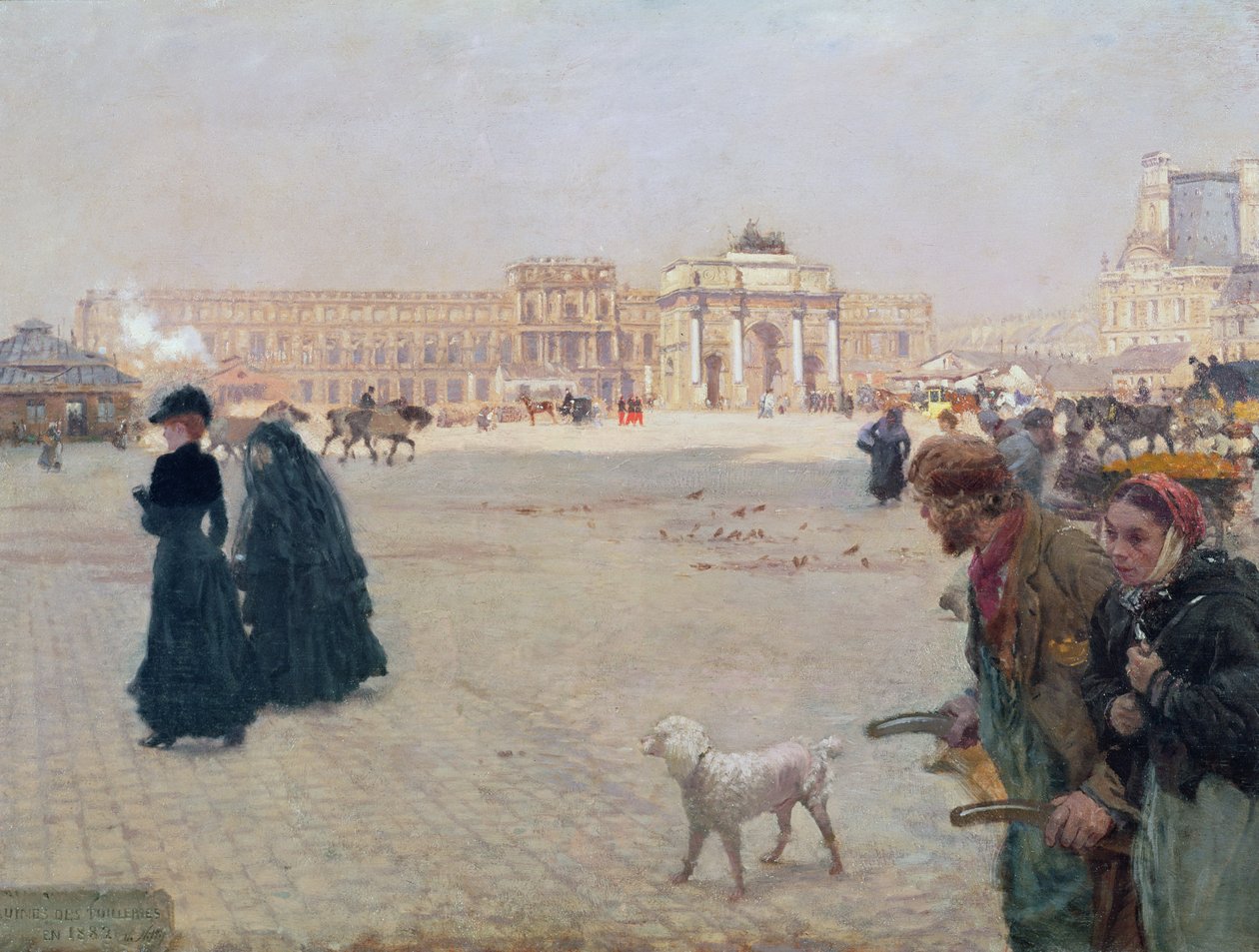 La Place du Carrousel, Pariisi: Tuileries