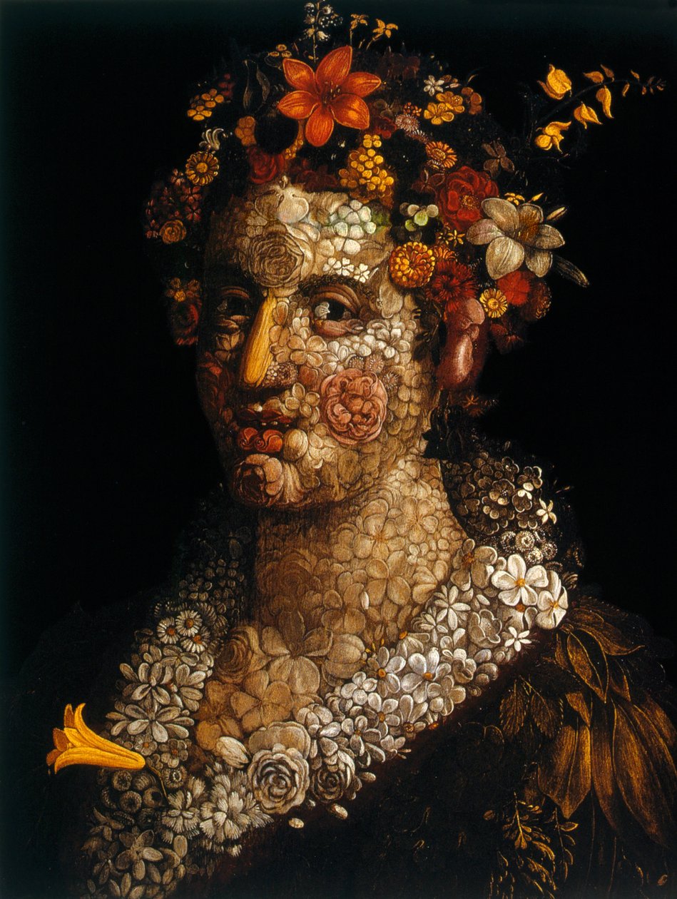 Flora, c1591 tekijältä Giuseppe Arcimboldi