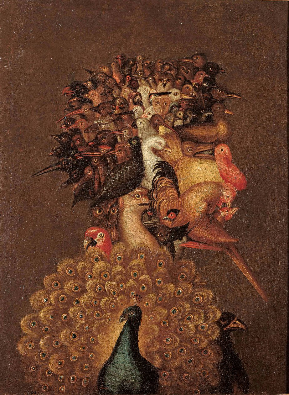 Ilma - Giuseppe Arcimboldo (1527-1593). Öljy kankaalle, n. 1566. Mitat : 74,4x56 cm Yksityiskokoelma tekijältä Giuseppe Arcimboldo