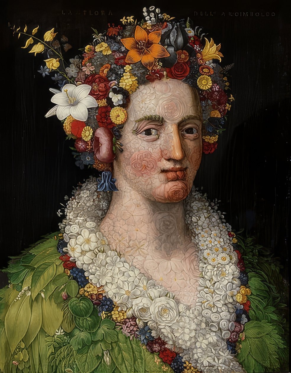 Kasvisto. 1589 tekijältä Giuseppe Arcimboldo