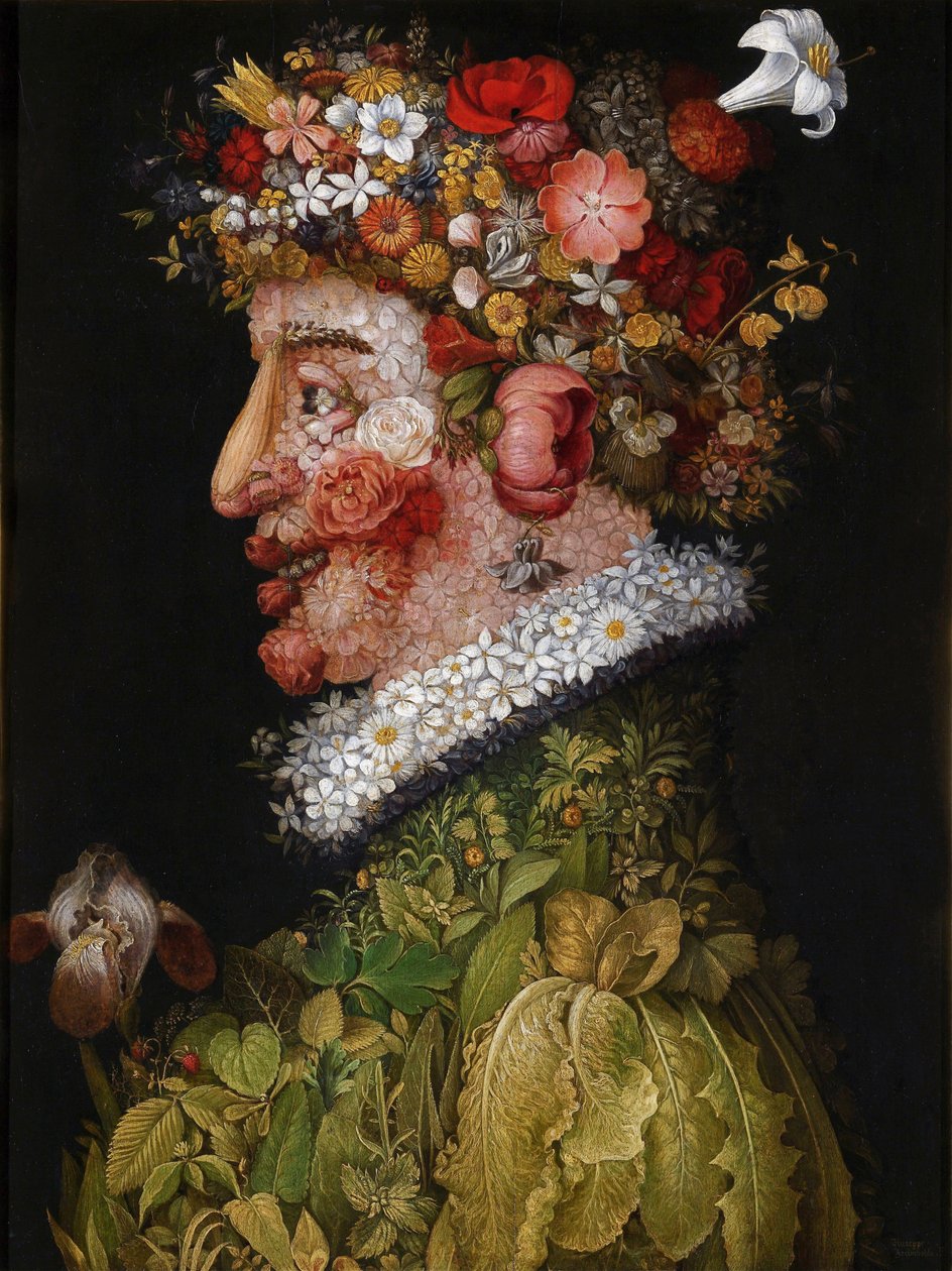 Kevät tekijältä Giuseppe Arcimboldo