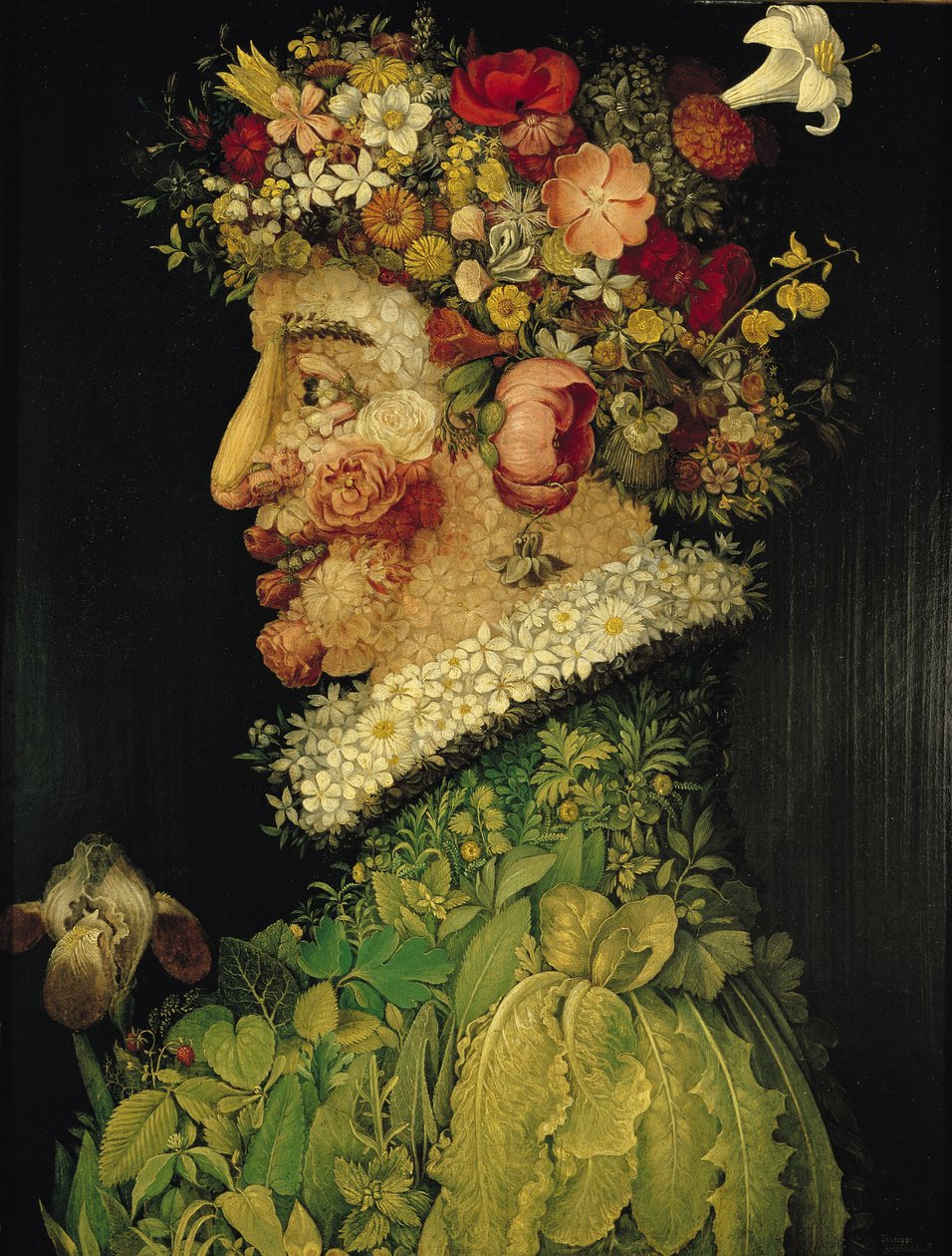 kevät tekijältä Giuseppe Arcimboldo