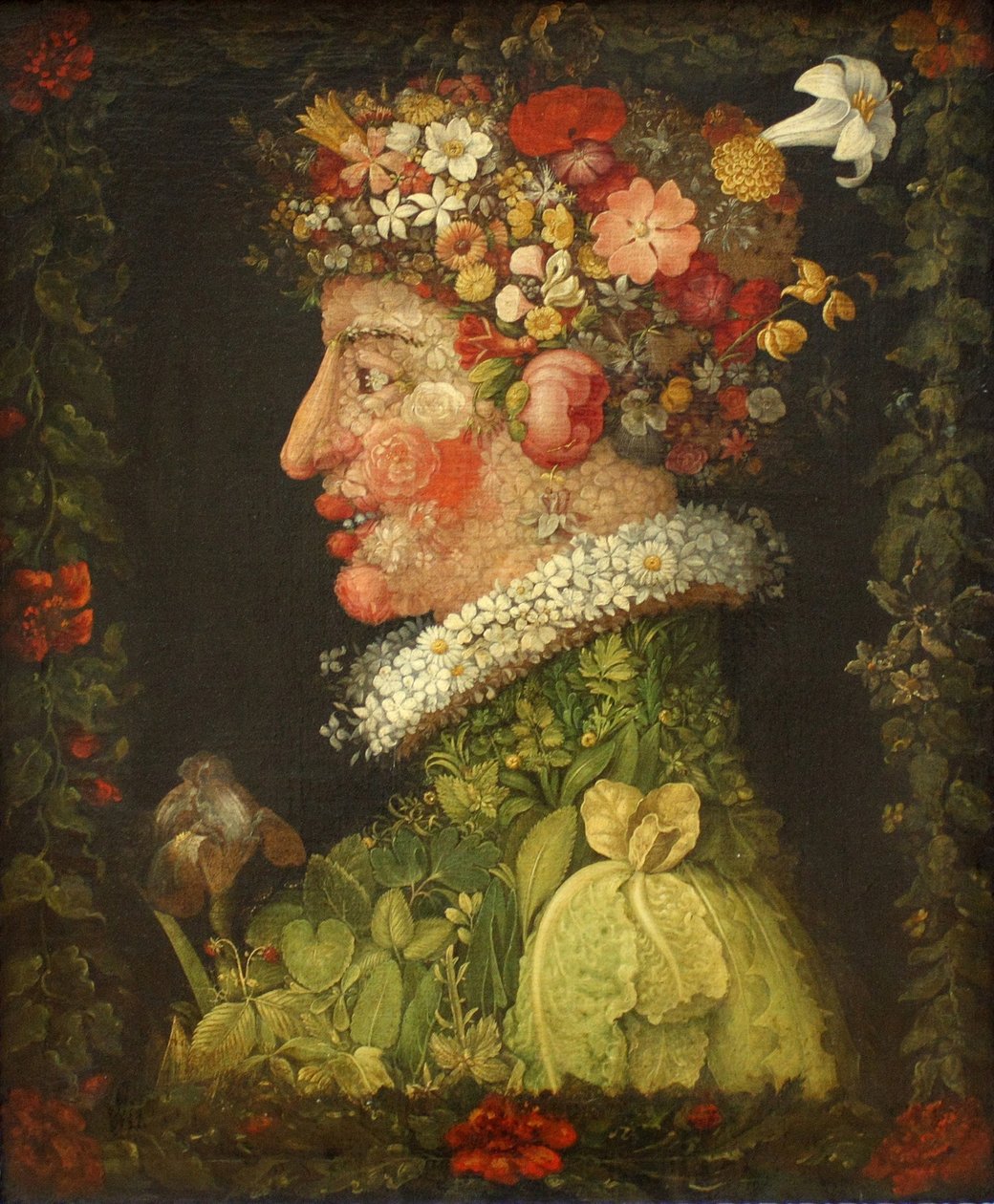 Kevät, 1573 tekijältä Giuseppe Arcimboldo