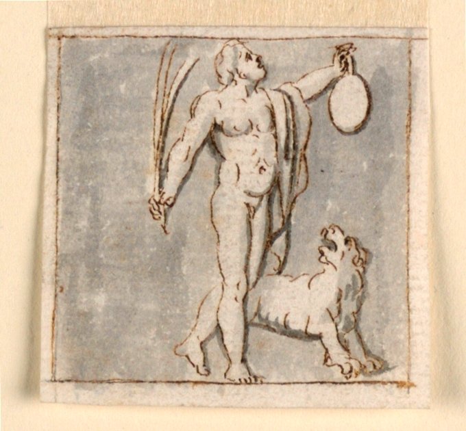 Dionysos Pantterin kanssa tekijältä Giuseppe Bernardino Bison