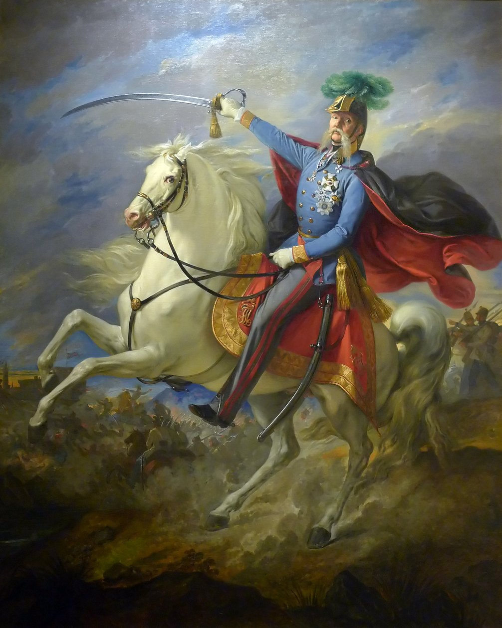 Julius von Haynau (Giuseppe Bezzoli, 1853). tekijältä Giuseppe Bezzuoli
