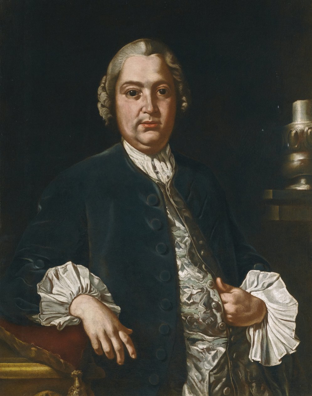 Säveltäjä Niccolò Jommellin muotokuva 1714-1774 tekijältä Giuseppe Bonito