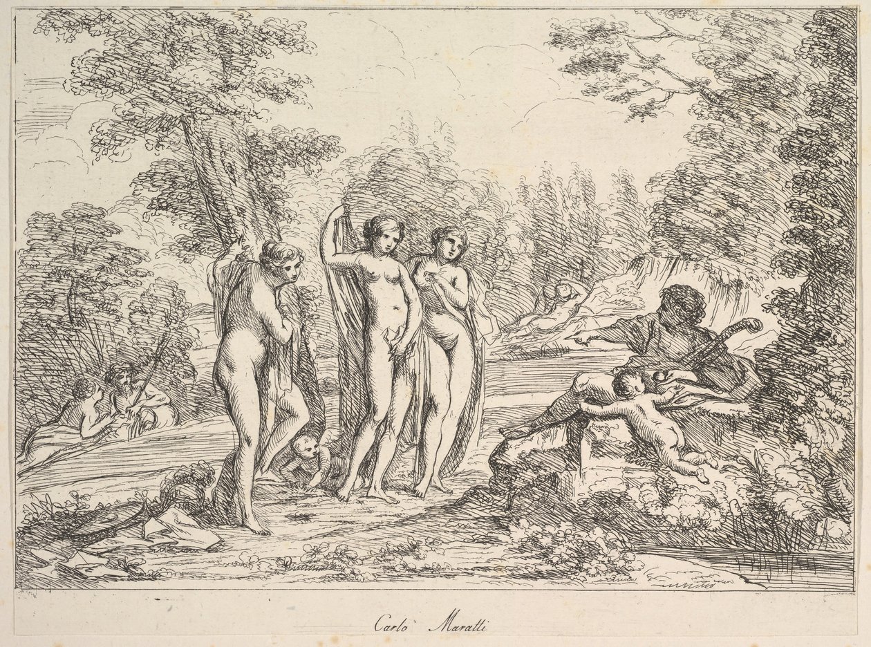 Pariisin tuomio, 1740-1802. tekijältä Giuseppe Canale